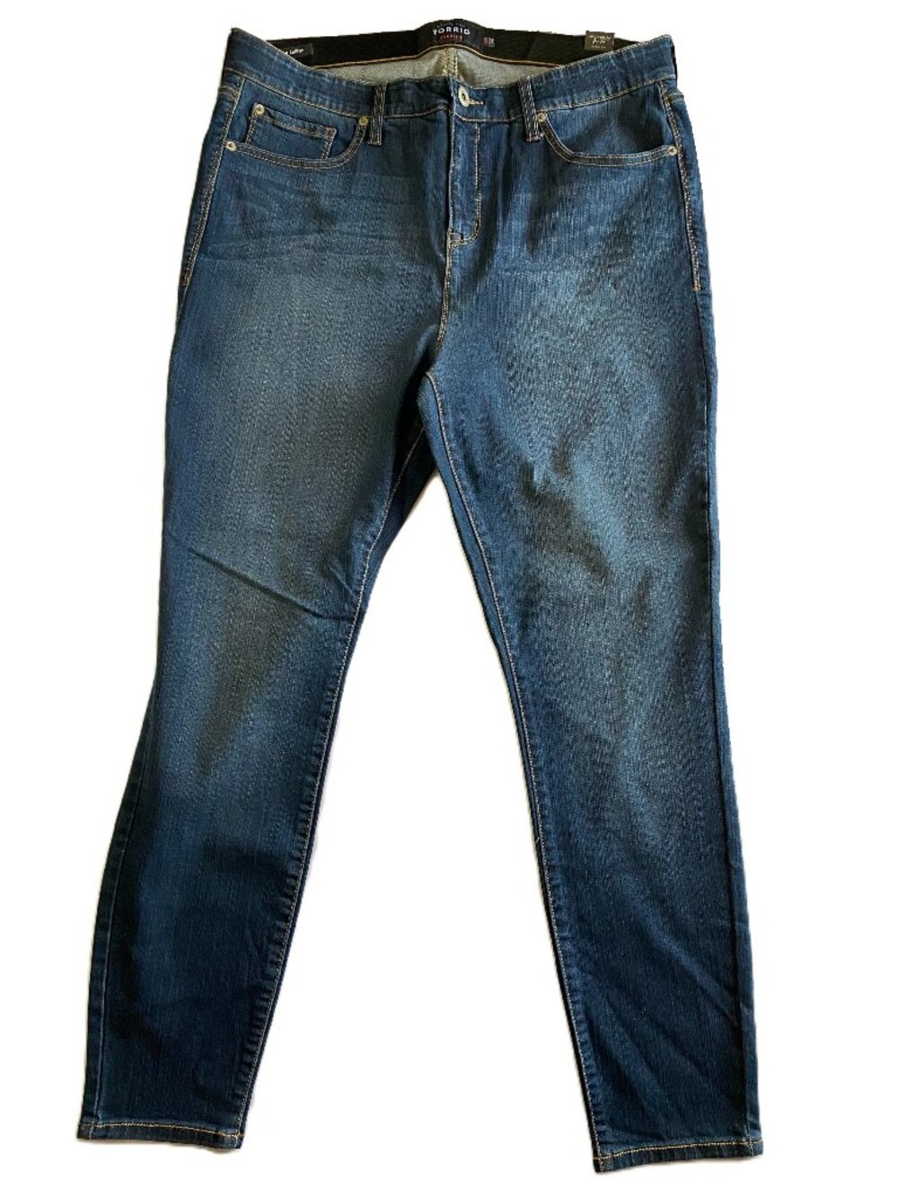 Torrid SZ 18R Sky High Premium Skinny Blue Jeans